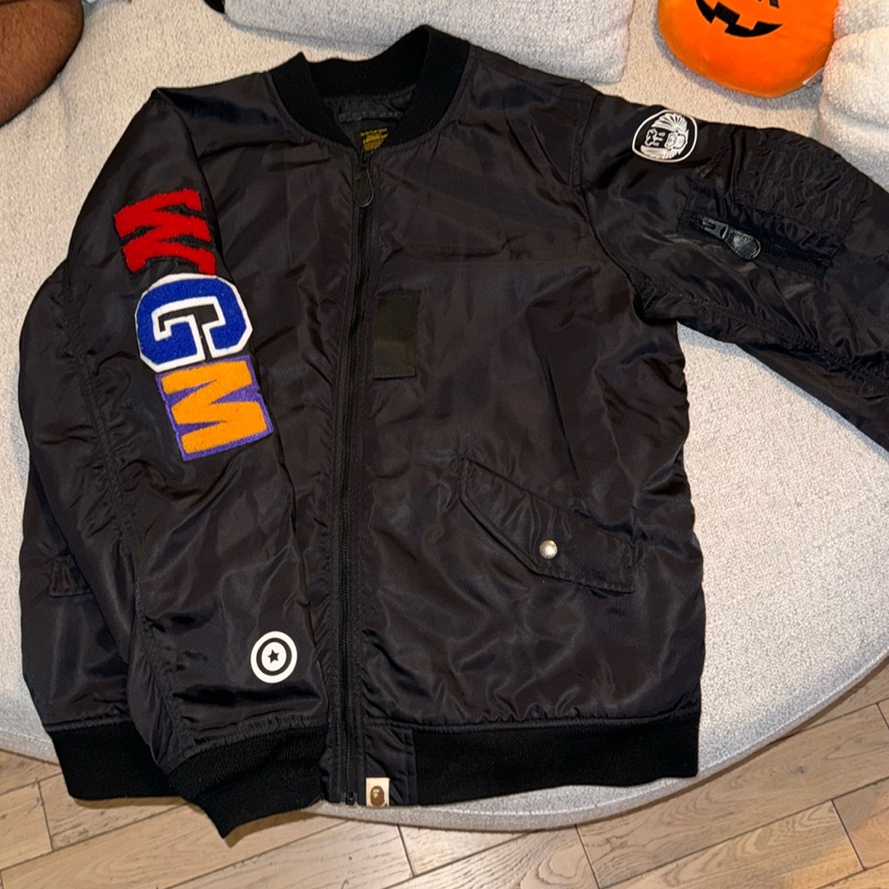 Bathing ape flight jacket